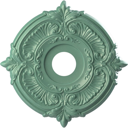 Ekena Millwork Cmp16Atfsm Attica Thermoformed Pvc Ceiling Medallion (Fits Canopies Up To 5 5/8), 16Od X 3 1/2Id X 1P, Universal