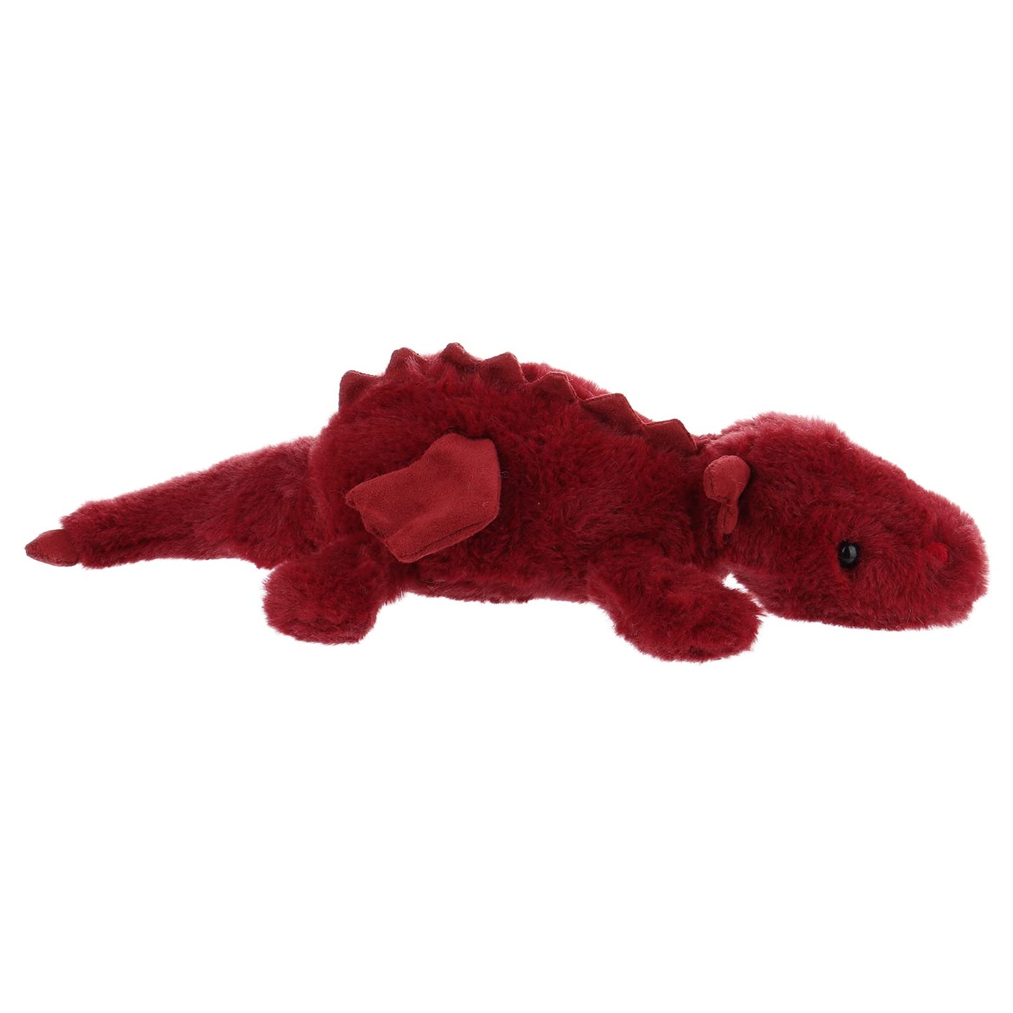 Apricot Lamb Lying Dragon Plush Stuffed Animals for Kids, Soft Cute Plush Toys for Baby Girl and Boy, Large Fluffy Lying Dragon Red