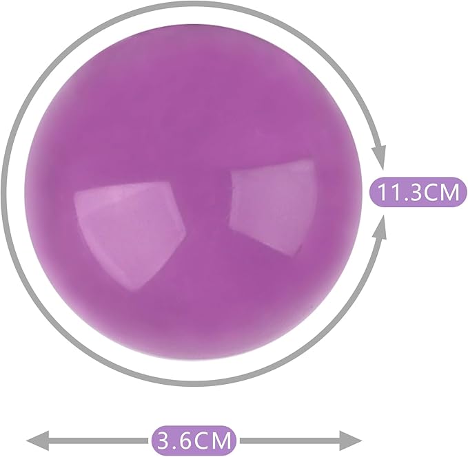 Knixmax Shoe Deodorizer Balls, Boot Deodorizing Shoe Odor Eater Ball Sneaker Deodorants, Gym Bags Lockers Car Air Fresheners, 6 Packs Lavender Purple