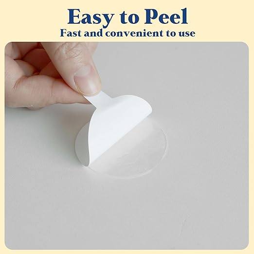 Clear Double Sided Nano Tape,Museum Adhesive Putty, Nano Sticky Tack, Strong Self Adhesive Sticky Dots Strips, Poster Mounting Putty for Wall Hanging- Crafts Poster Decoration，Balloons 96pcs