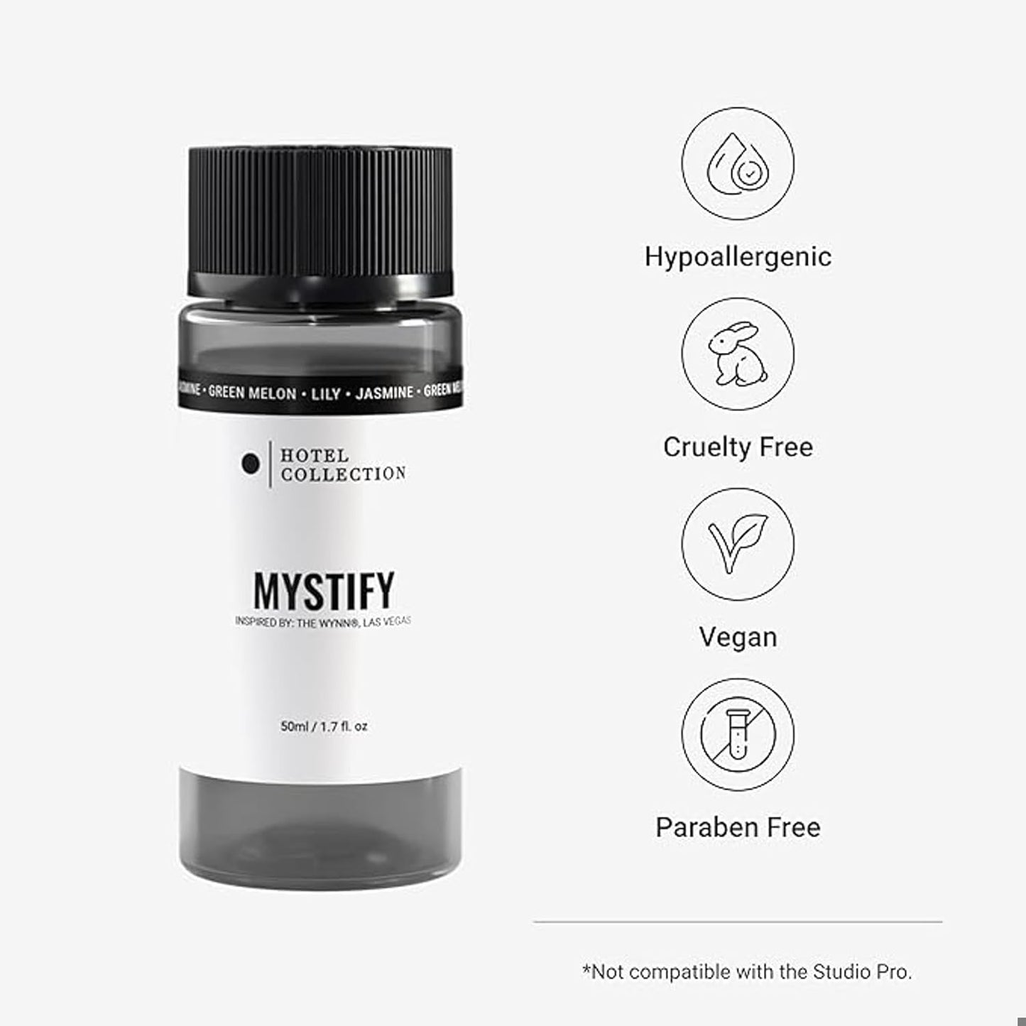Hotel Collection Diffuser Oil - Mystify - Aromatherapy Essential Fragrance Oil - Jasmine, Green Melon, Lily - 120mL 4.1 Fl oz