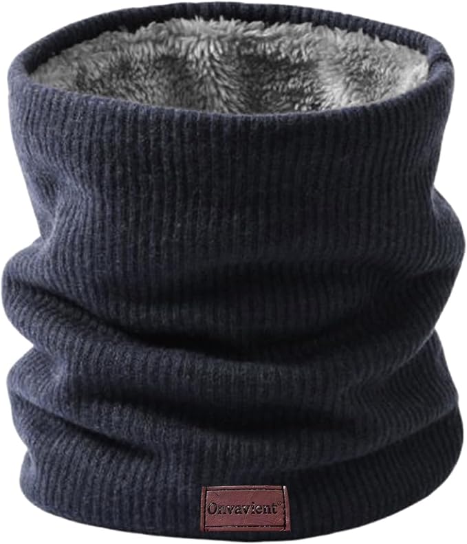 Winter Scarf Neck Warmer Gaiter Face for Men Women Warm Fleece Ski