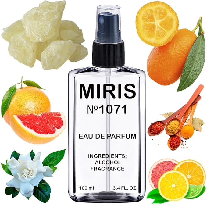 MIRIS No. 1071, Inspired by Soleil de Capri, Long-Lasting Unisex Eau de Parfum for Women & Men, Spray 3.4 Fl Oz / 100 ml
