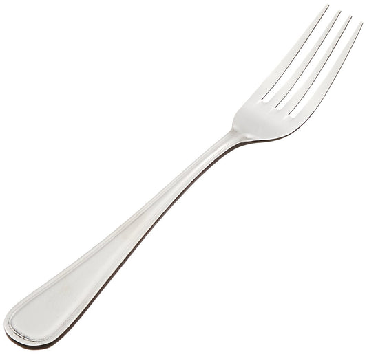 Winco Continental Table Fork Set, European, Heavyweight Stainless Steel, 18/0, 12-Piece