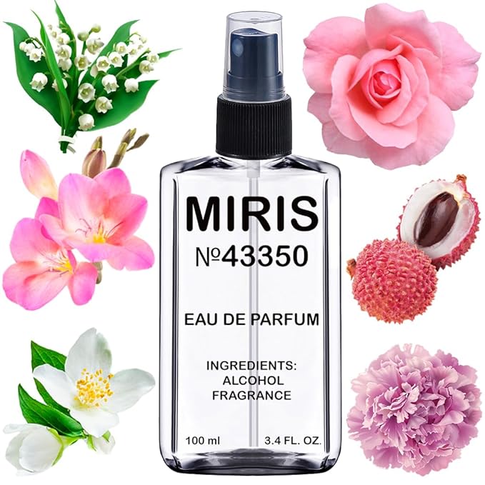 MIRIS No. 43350, Inspired by Chlo Edp, Long-Lasting Eau de Parfum for Women, Spray 3.4 Fl Oz / 100 ml