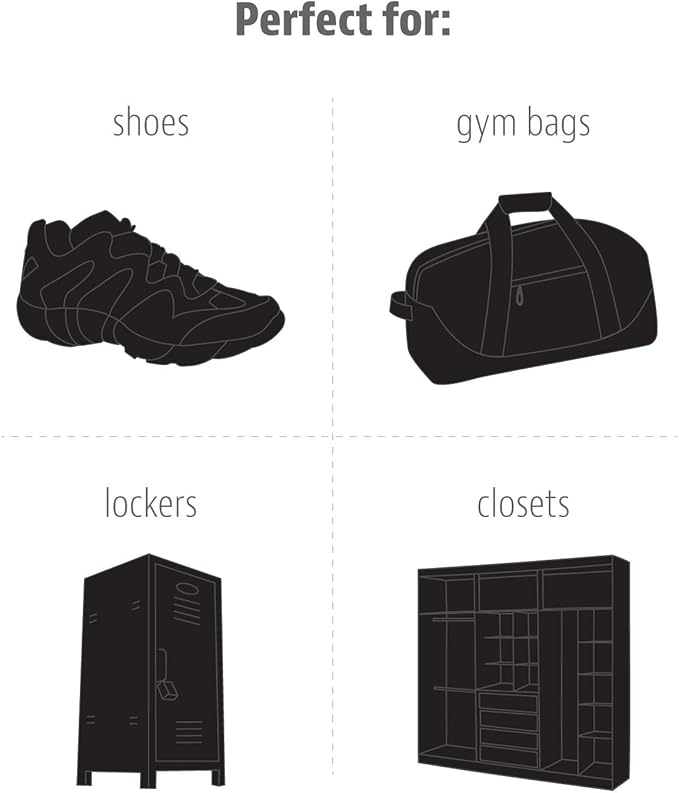 Sneaker Balls Odor-Fighting Shoe Fresheners, Eliminates Unpleasant Smells, Perfect For Sneakers, Gym Bags, Gear Bags, Drawers, Lockers, And More!, Scratch, 6 Pack