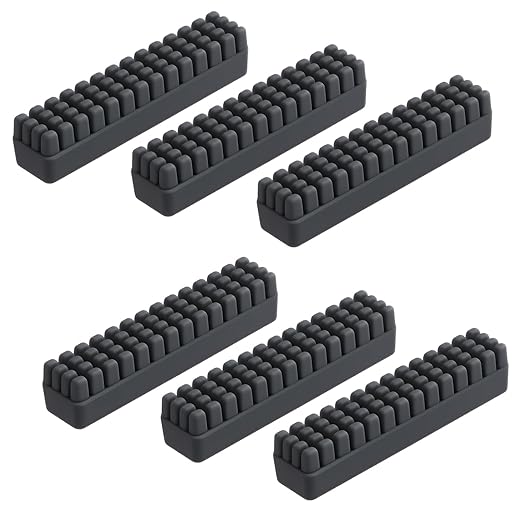 Nozzle Wiper Replacement for Bambu Lab A1 Mini – 6 Pack, E Silicone Nozzle Brush Cleaning Kit, 3D Printer Replacement Accessories