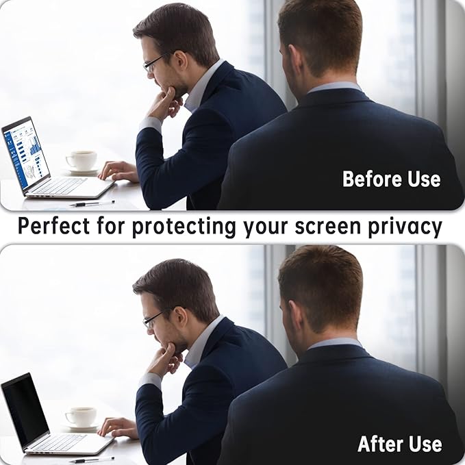 Magnetic Privacy Screen for Macbook 12 Inch (2012-2017), Removable Anti Blue Light Glare Filter Private Matte Screen Protector for Mac 12in Laptop Computer(Model A1534 A1931)