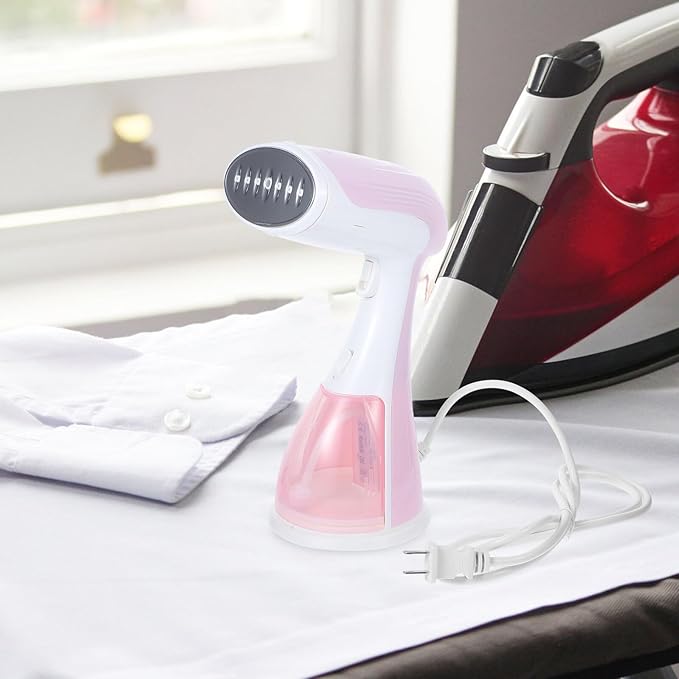 TIDTALEO Portable Handheld Garment Steamer Small Travel Steam Iron Fast Heat-up Wrinkle Remover for Clothes Curtains Abs Stainless Steel Design