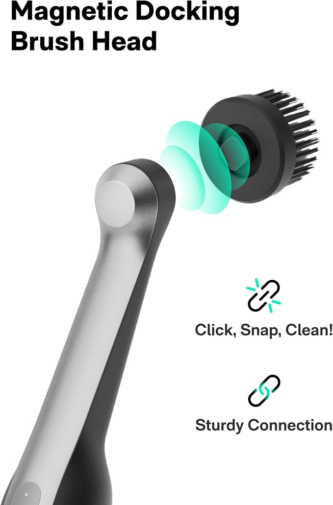 HOTO 16 PCS Replacement Brush Heads for Wand™ Grout Brush, Suitable Electric Grout Scrubber Only, Cordless Spin Scrubber Accessories for Tiles, Grout, Corners, Crevices