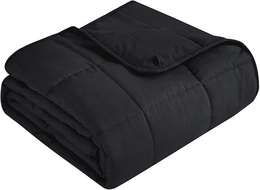 Topcee Weighted Blanket for Adults (25 lbs, 60" x 80") Queen Size Soft Cooling Heavy Blanket Sleeping, Apply to 240-260 lbs Body, Thick Breathable Blanket with Glass Bead, Easy Care