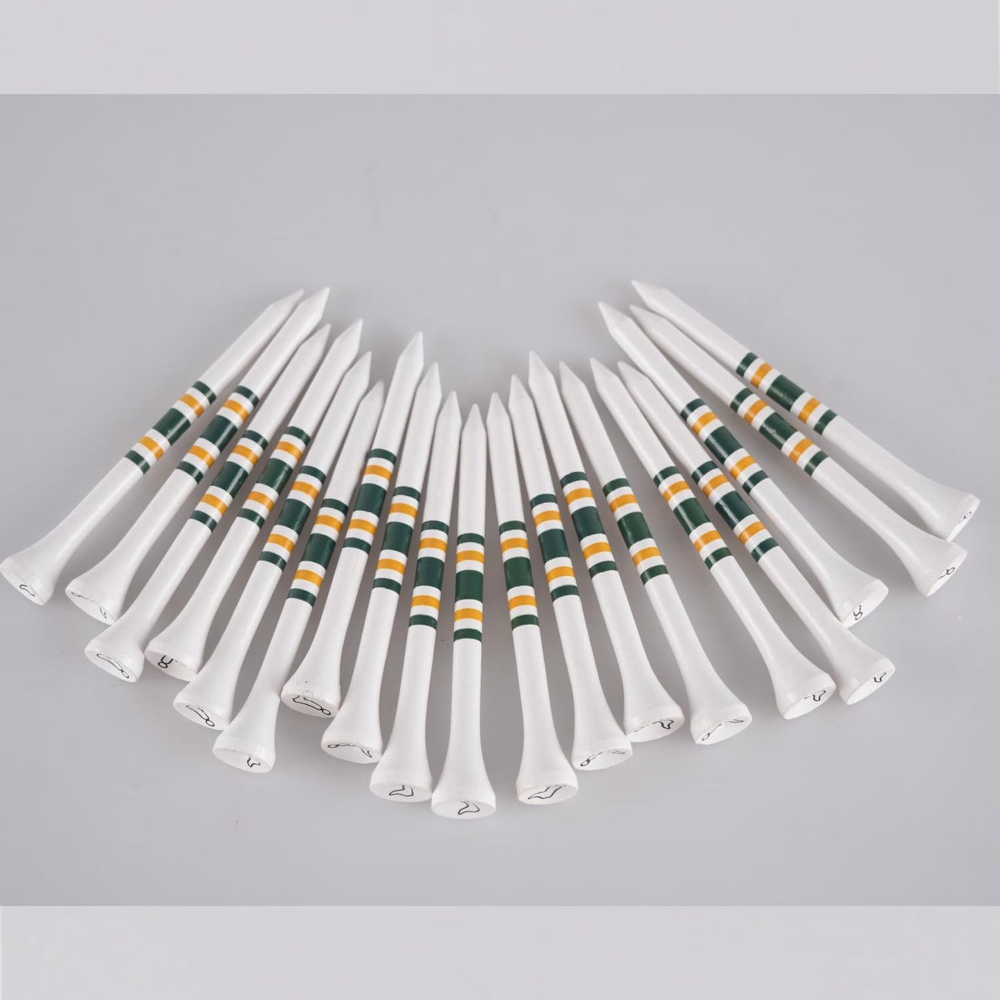 Premium Bamboo Golf Tees (83mm)