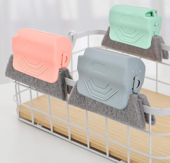 3Pcs Window Track Cleaner,Magic Window Track Cleaner,Suitable for Cleaning Small Spaces of Doors,Windows, and Tracks Window Sill Cleaner Tool