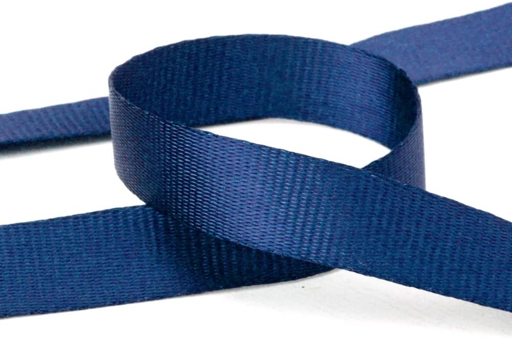 Lanyards 10 Pcs Bulk Lanyard for Id Badges Flat Black Lanyard with Badge Clip Swivel Hook (10, Navy Blue)