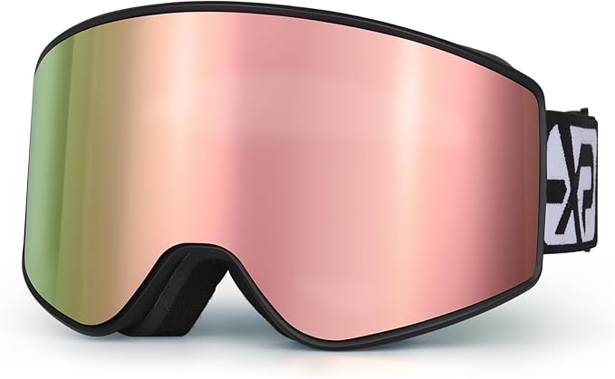 EXP VISION Ski/Snowboard Goggles Parent-child Snow Goggles Over Glasses for Men, Women Youth Kids