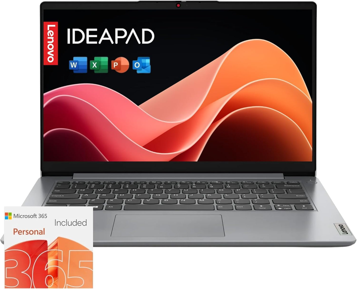 Lenovo IdeaPad 1i Laptop  20GB RAM  640GB SSD  Intel Core | Anti-Glare Screen  WiFi-6  Microsoft Office  11 hrs Long Battery  Wi