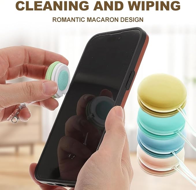 Phone Screen Cleaner, 2026 Upgrade Mobile Phone Screen Cleaning Wipe, Cellphone-Screen and Eyeglass Cleaning Brush for MobilePhone and Computer-Screen (12 Pcs)