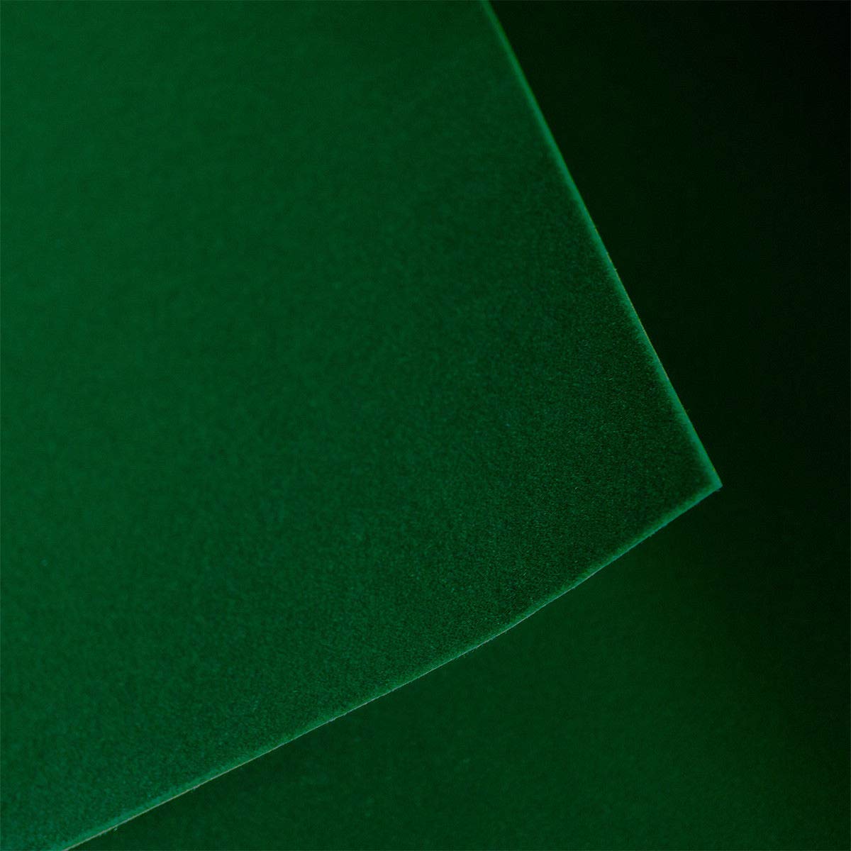 Taogift Self Adhesive Green Velvet Flock Liner Sticker for Drawer Dresser Cabinets Jewlery Displays Backsplash Arts Crafts Decor (Green, 17.7x98 Inches)