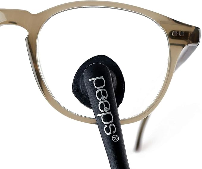 CarbonKlean Peeps Eyeglass Lens Cleaner - Efficient and Durable Carbon Microfiber Technology - Exclusively Used by NASA - 500 Uses (Injected Pink)