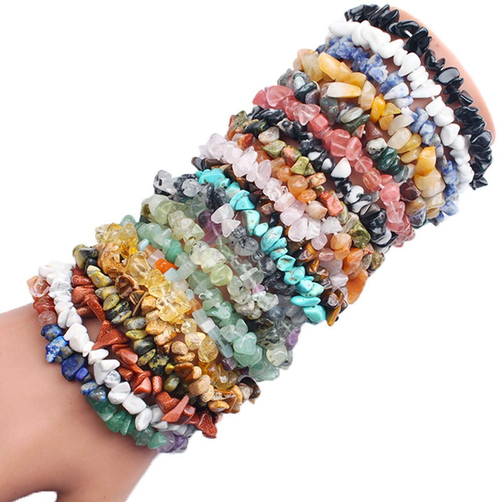Natural Chip Stone Beads Blue Sodalite 5-8mm About 400 Pieces Irregular Gemstones Healing Crystal Loose Rocks Bead Hole Drilled DIY for Bracelet Jewelry Making Crafting (5-8mm, Blue White Sodalite)