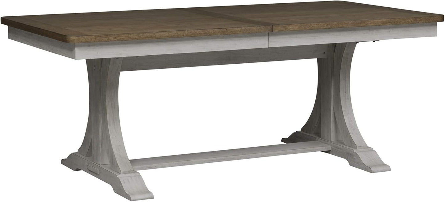 LIBERTY FURNITURE INDUSTRIES, INC. Farmhouse Reimagined Trestle Table