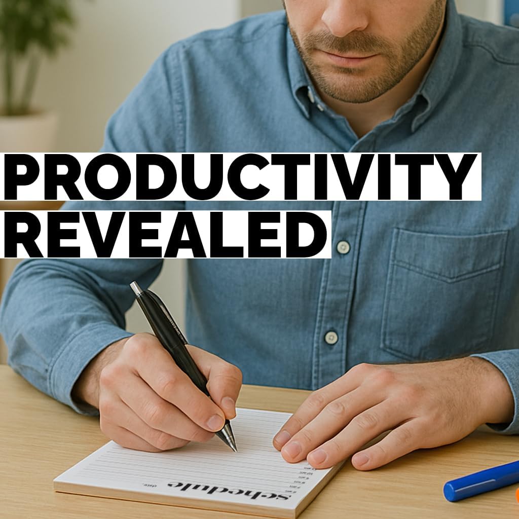 Daily Planner Notepad, Daily Schedule Pad, Tear-Off, A5 Size (5.8" x 8.3") To Do List Notepad, Productivity Planner for Work and Study, Premium Thick Paper with Cardboard Back Support by Hadigu.