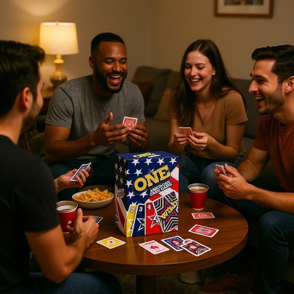 Patriotic Parody Card Game – Funny Adult Party Game for Game Night Laughter, 2+ Players