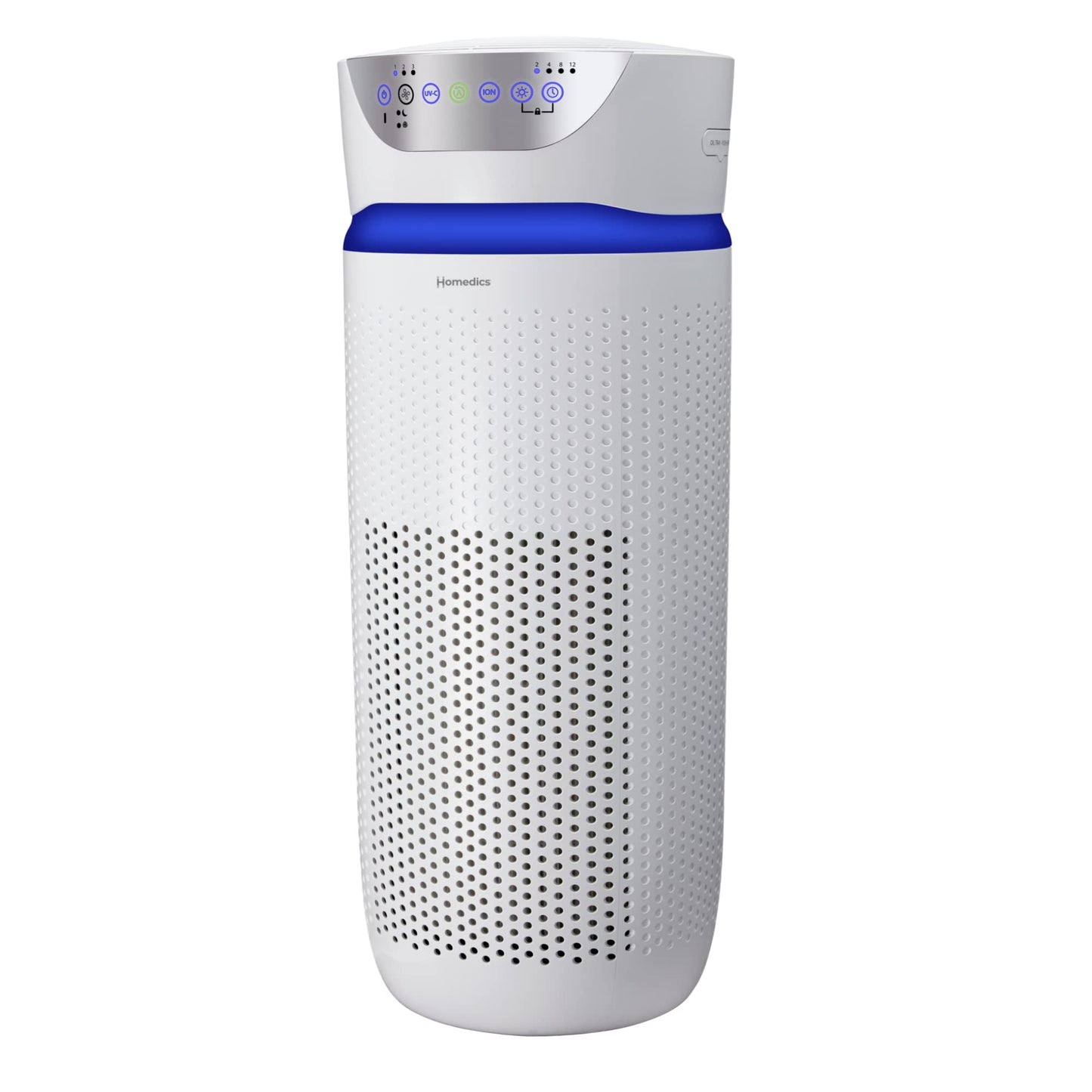 Homedics 5-In-1 Uv-C Air Purifier - 360-Degree Hepa Filter For 1,659 Sq Ft, Extra Large Air Purifiers For Bedroom And Home, Esse