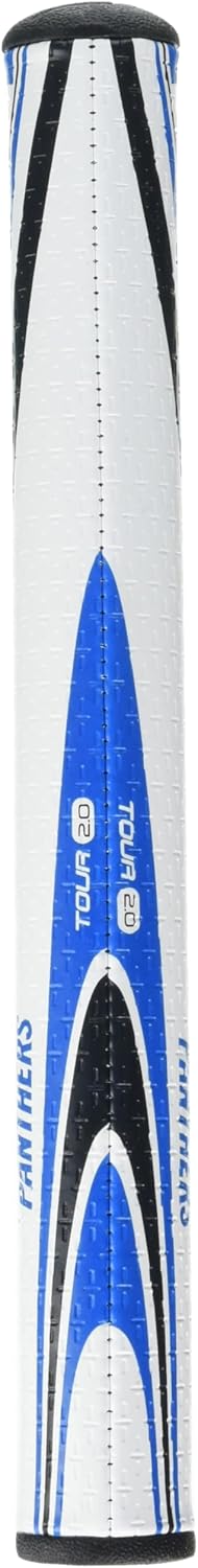 SuperStroke NFL Golf Club Grip, Standard Size, Black, Rubber, Textured
