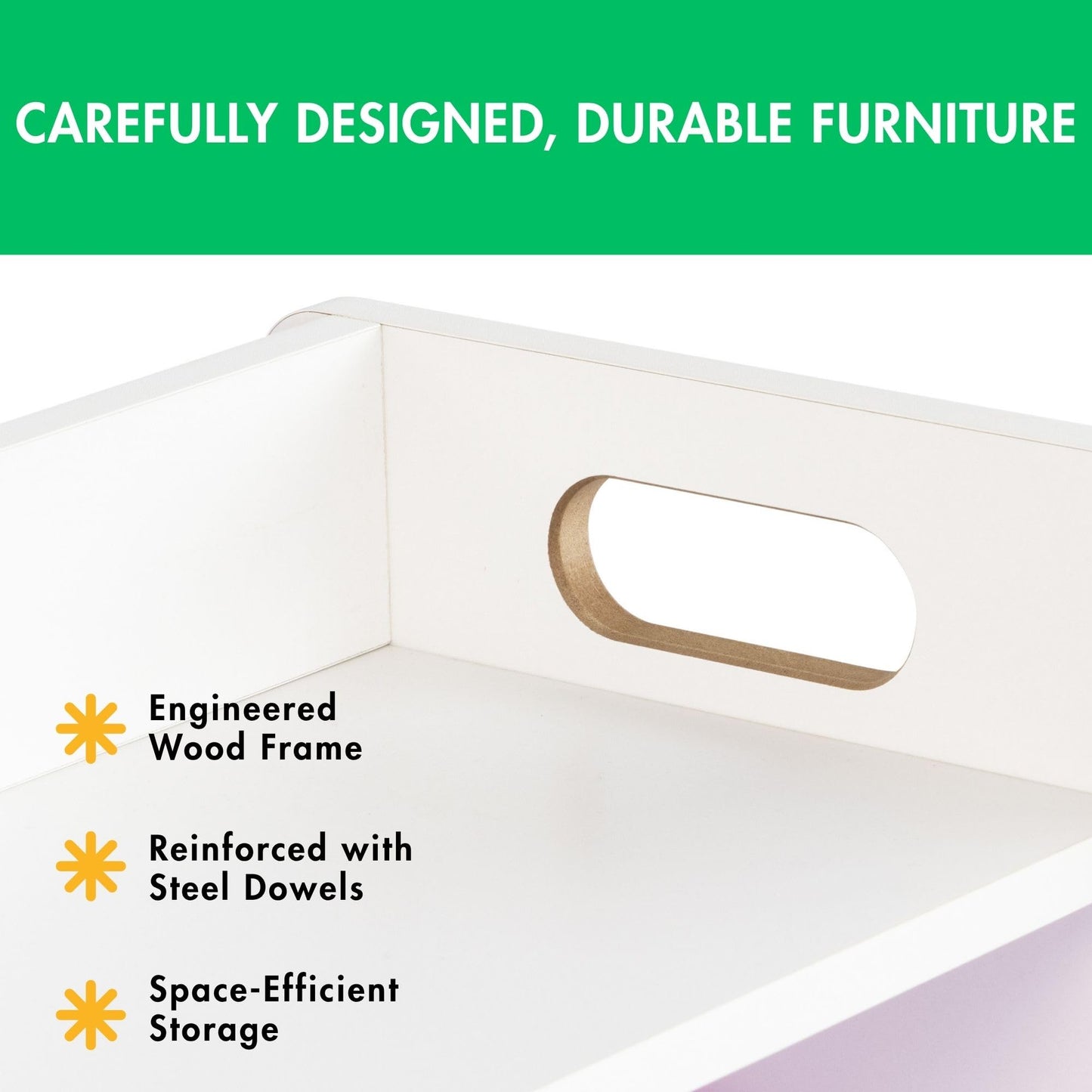 Humble Crew Toy Storage Organizer with 9 Removable Storage Bins for Kids Playroom, 3-Tier with Top Shelf Toddler Toy Organization, White/White