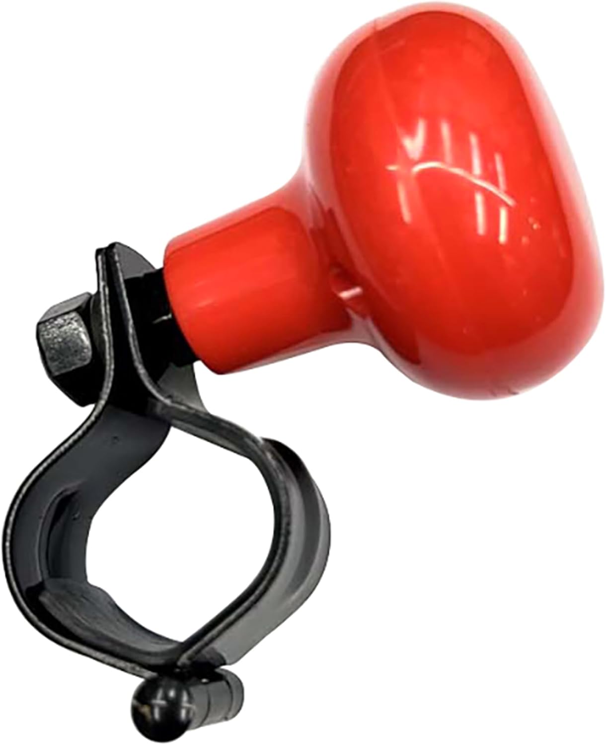 Riloer Steering Wheel Spinner Suicide Knob for Steering Wheel Booster Ball Non Slip Booster Knob Suicide Knob 360 Degree Booster Knob Suicide Knob for Car Red