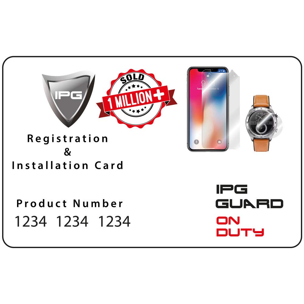 Ipg For Garmin Venu 2 Plus Gps Smartwatch Hydrogel Screen Protector (2 Units) Invisible Hd Clear Film Anti Scratch Guard-Smooth/