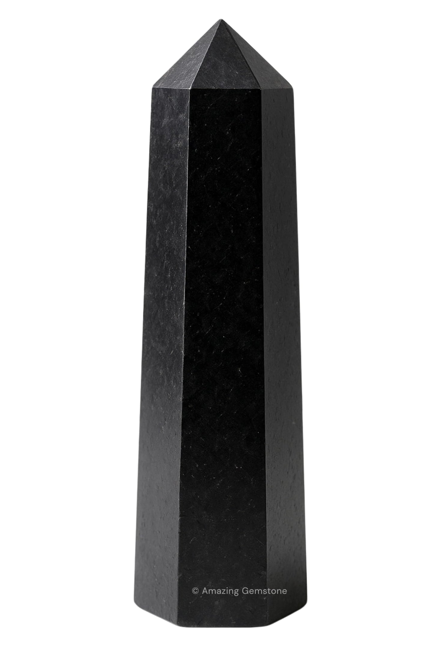 Amazing Gemstone Black Tourmaline Crystal Towers ~ Natural Healing Crystal Point Obelisk for Reiki Healing and Crystal Grid (3- Inch)