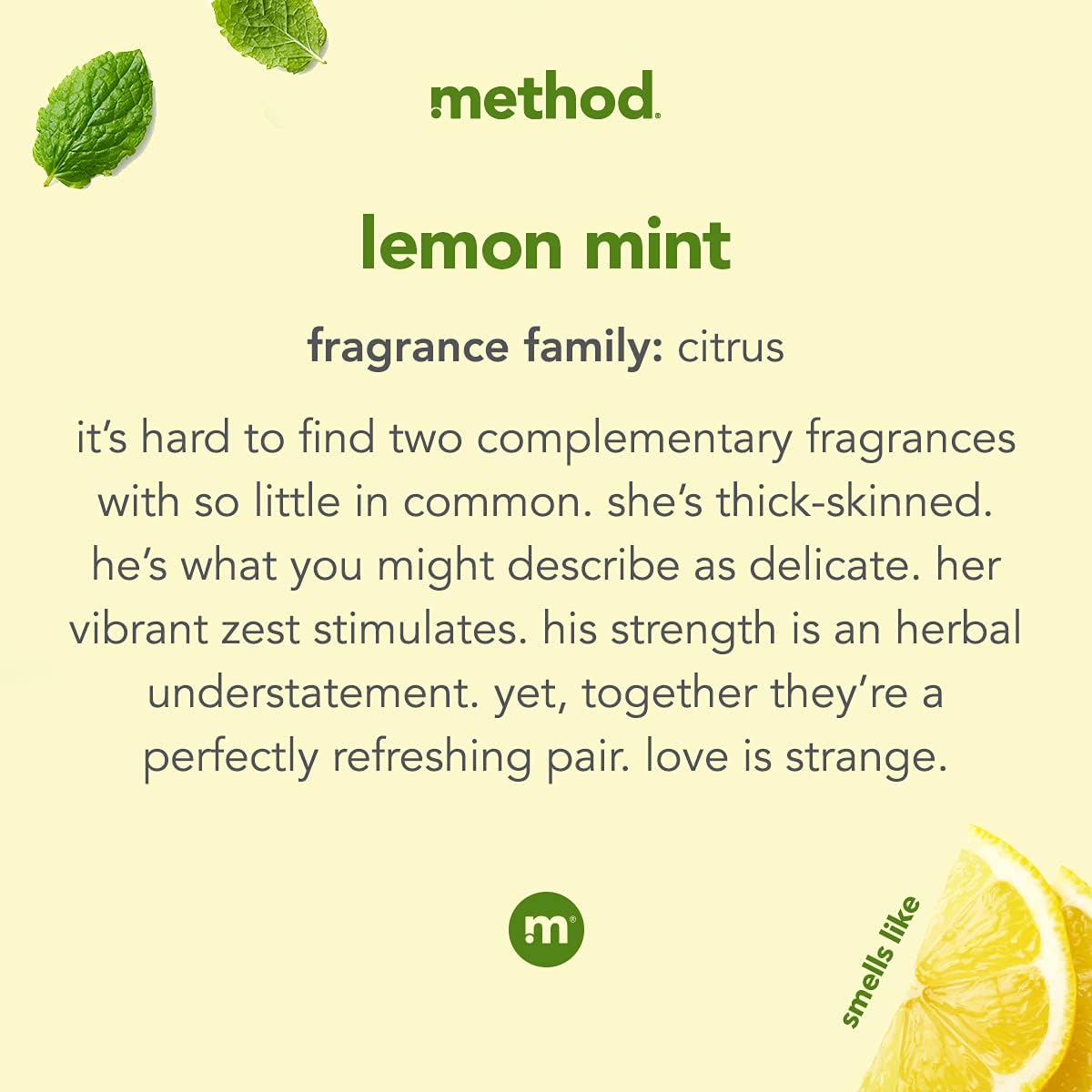 Method Dishwasher Detergent Packs, Lemon Mint, 30 count