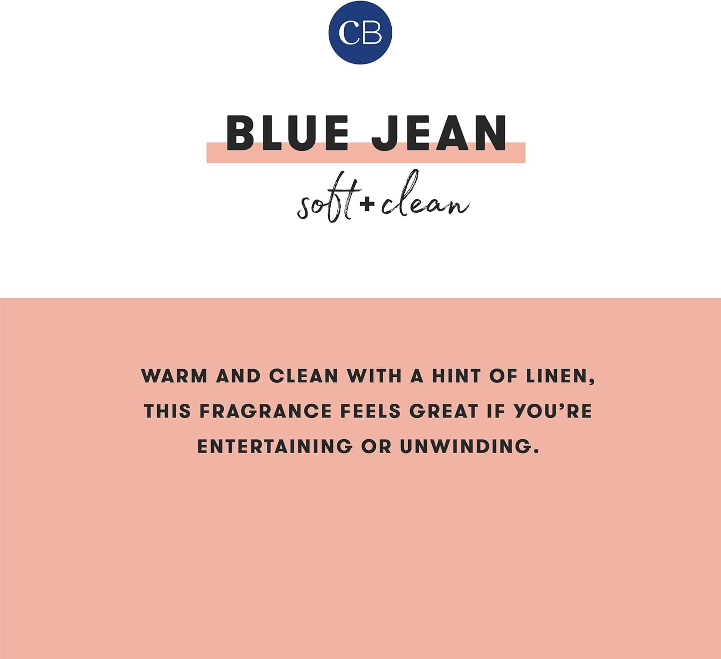 Capri Blue Reed Diffuser - Comes with Blue Jean Scented Diffuser Oil, Diffuser Sticks, and Mercury Iridescent Glass Bottle - Aromatherapy Diffuser (5.7 fl oz)