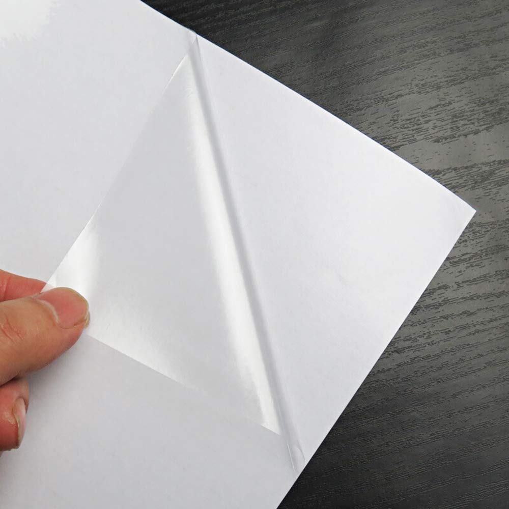 Yenhome Clear Contact Paper Roll Clear Transparent Vinyl Sticker Paper Wall Protector Contact Paper Book Cover for Vinyl Transfer Tape for Cricut Wall Decals Transparent Peel and Stick 17.7 X 200 inch