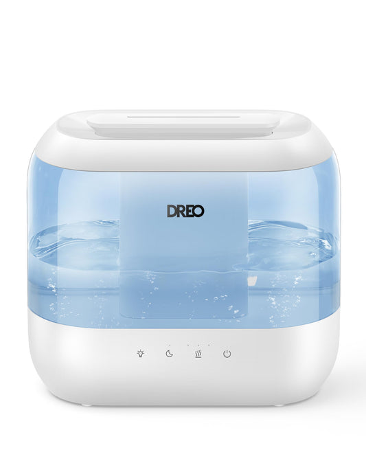 Dreo Humidifiers For Bedroom, Top Fill 4L Supersized Cool Mist Humidifier With Oil Diffuser And Nightlight, 36H Runtime, Quiet U