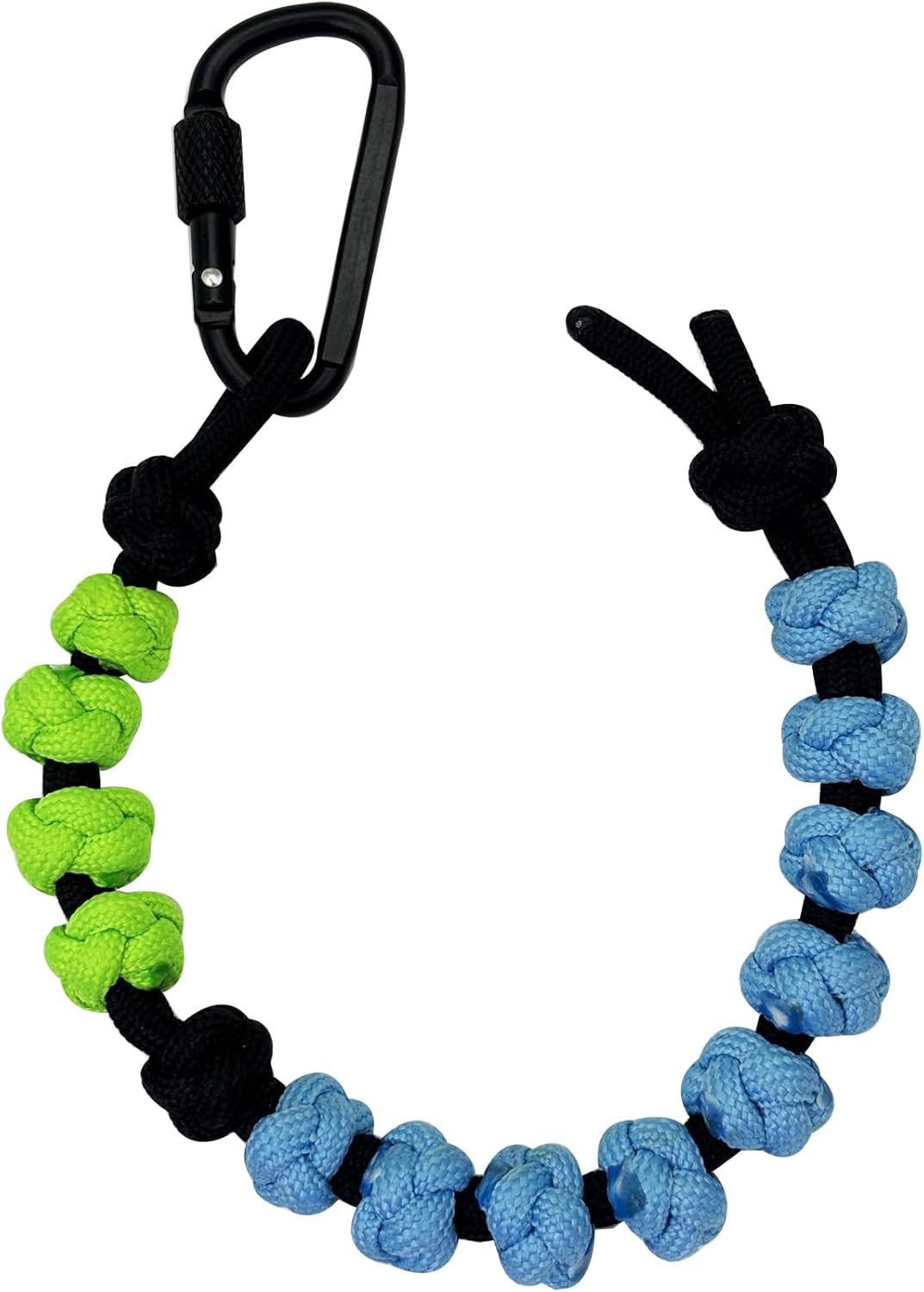 DAOSUN Paracord Ranger Beads Pace Counter, Hand Woven Lop Counter for Swimming Light Weight Golf Stroke Count Bracelet