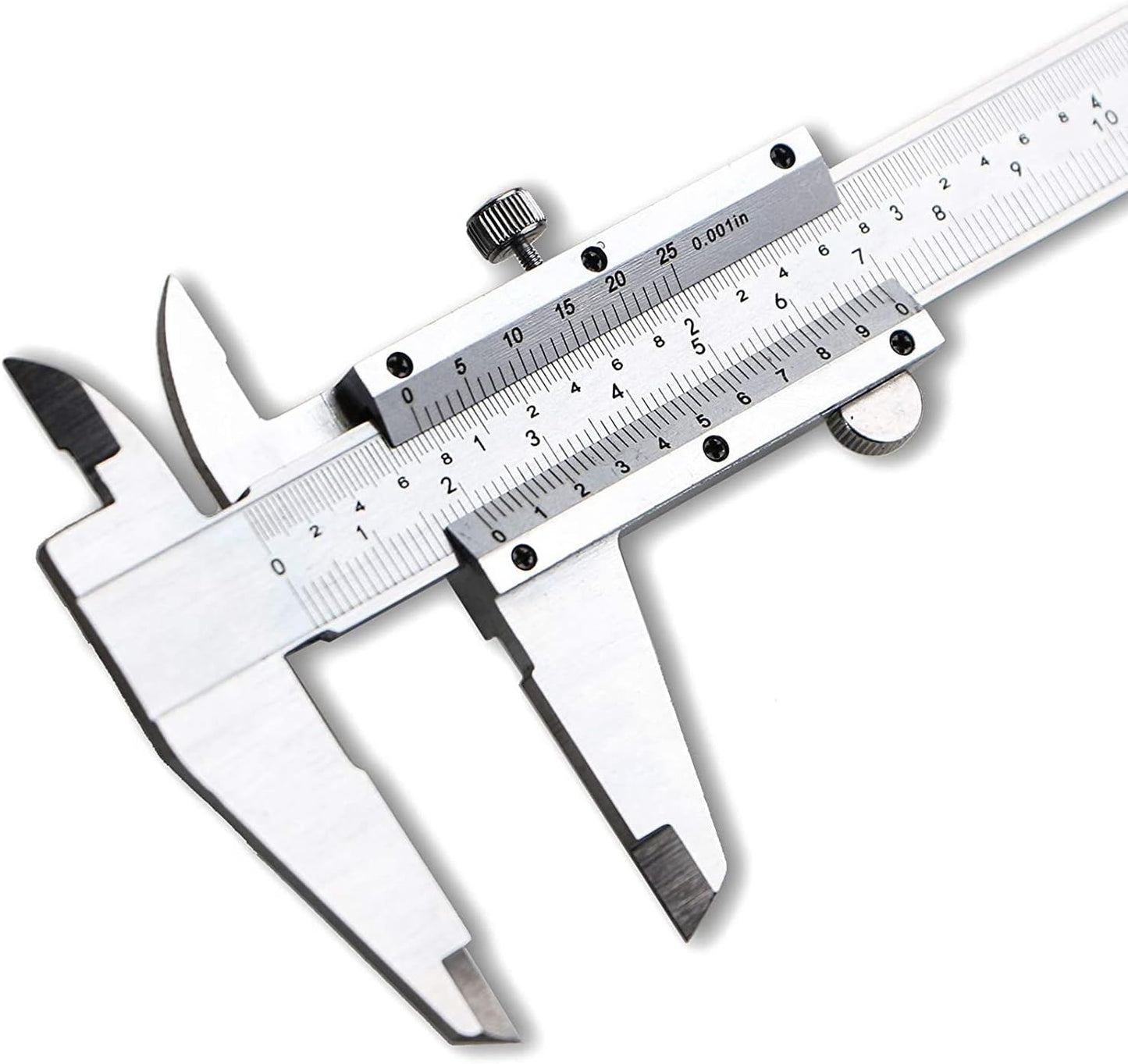 Spurtar Vernier Caliper Measuring Tool 6", 0-6Inch/0-150mm Manual Non Digital Calipers, 0.001"/0.02mm High Precision Durable Micrometer