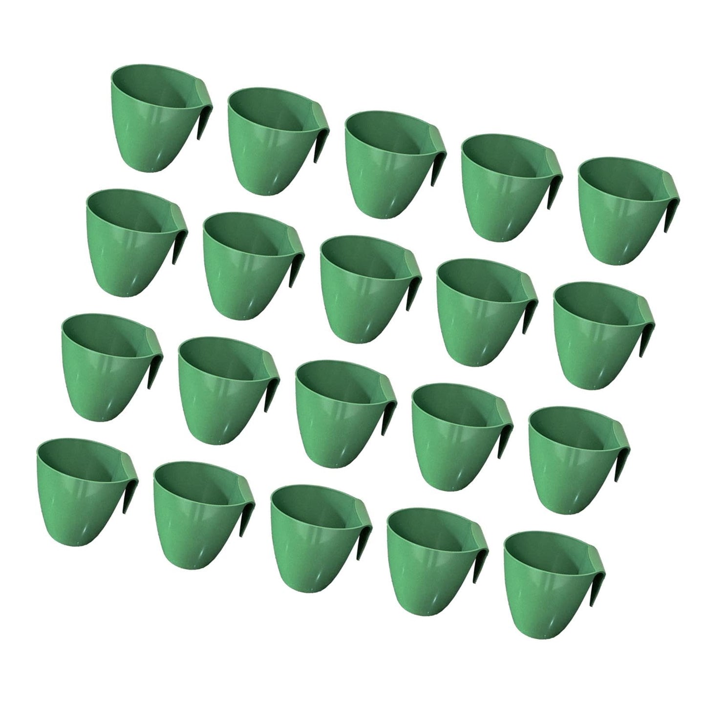 IEUDNS 20Pcs Strawberry Propagation Cup Side Hanging Lightweight for Gardener Accessory Cultivation Tool Multipurpose Seedling Pot, Size L