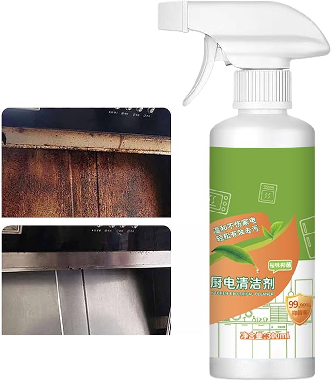 Kitchen Cleaner Spray – 300ml Gentle Concentrated Mist All-Purpose Cleaner for Home, Coffee Makers, Counters, Appliances, Suitable for Family, Friends, Women, Men, and Mother