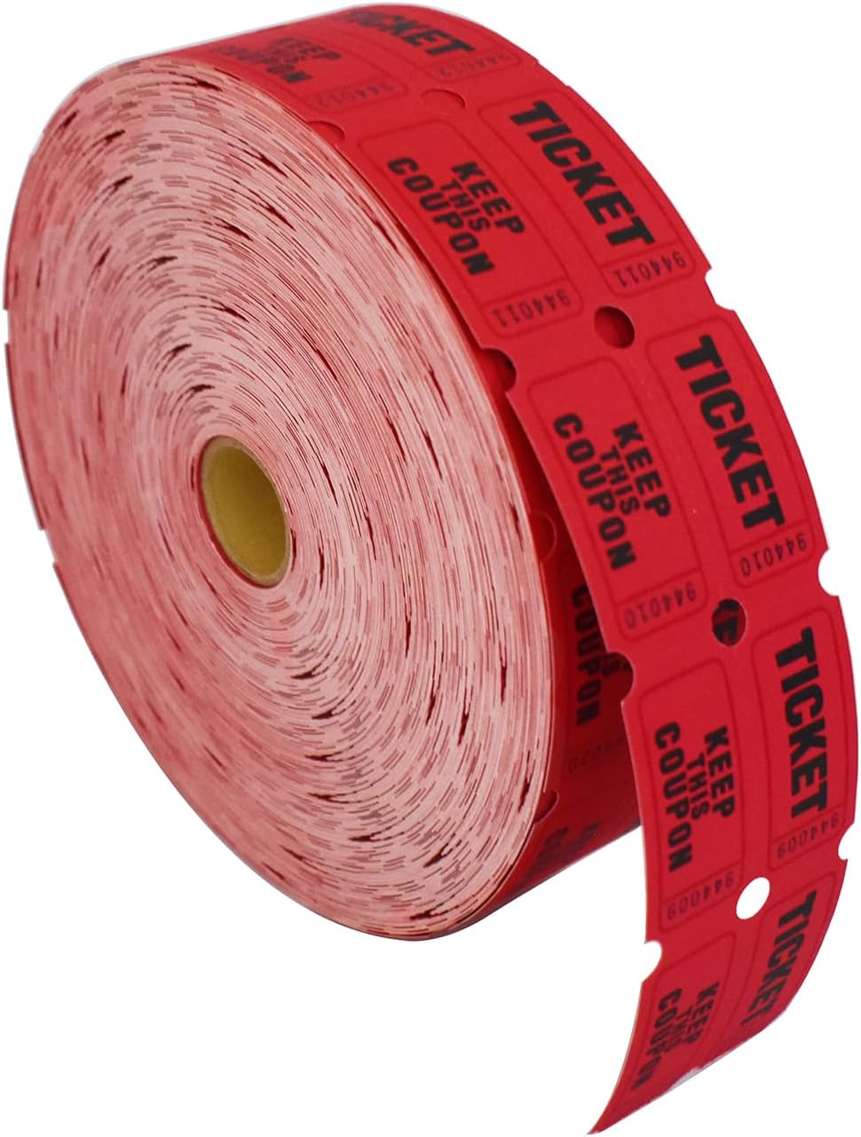 SEETOOOGAMES Raffle Tickets Double Roll - Full Set of 8 Colors, 2000 Tickets/Colors, 50/50 Raffle Tickets for Events