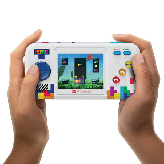My Arcade Tetris Pocket Player Pro: Portable Game System  2.75 Full Color Display-New