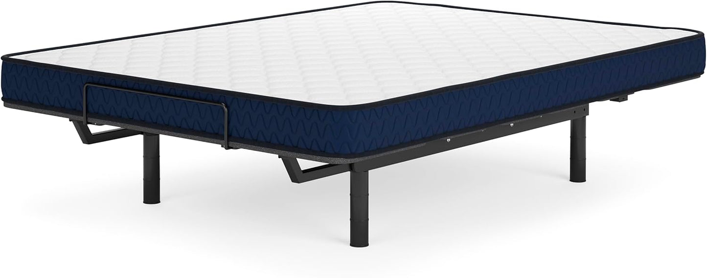 Signature Design by Ashley Queen Size Medium Firm 6 Inch Memory Foam Mattress with Breathable Quilted Cover, Fiberglass Free, Mattress in A Box
