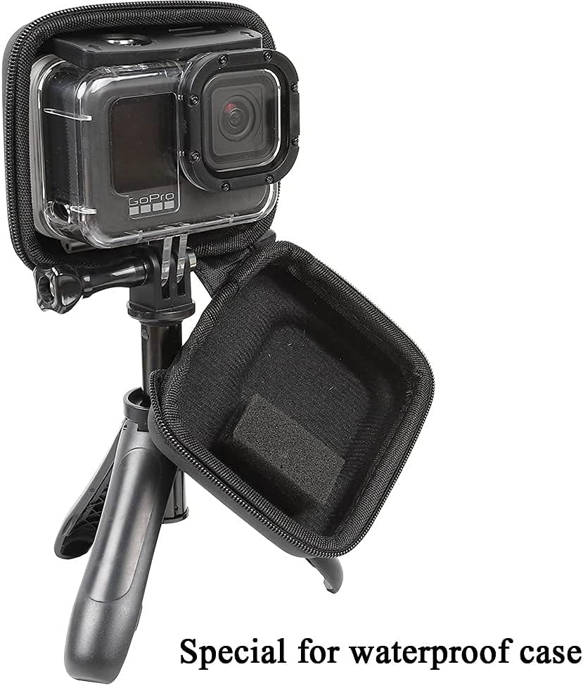 PellKing Hard Carrying Case for GoPro Hero 13 12 11 10 9 8 7 6 5 4 Waterproof Housing Case,DJI Osmo Action 5 4 3 Camera Waterproof Shell,Insta360 Ace Pro One R RS AKASO Underwater Dive Shell and More