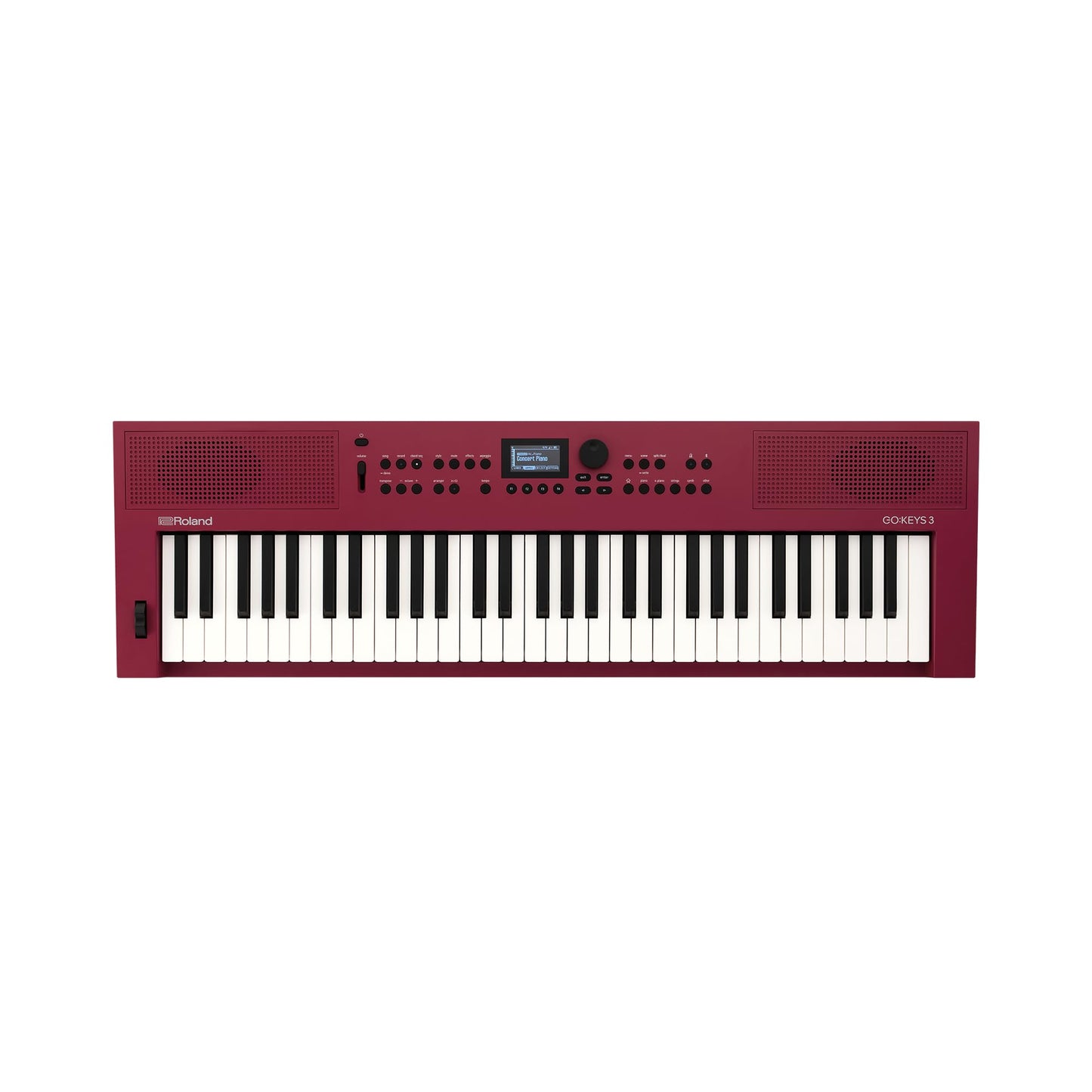 Roland GO:KEYS 3 Music Creation Keyboard | 61-Note Keyboard | Built-In Stereo Speakers | Bluetooth Audio/MIDI Support for Music