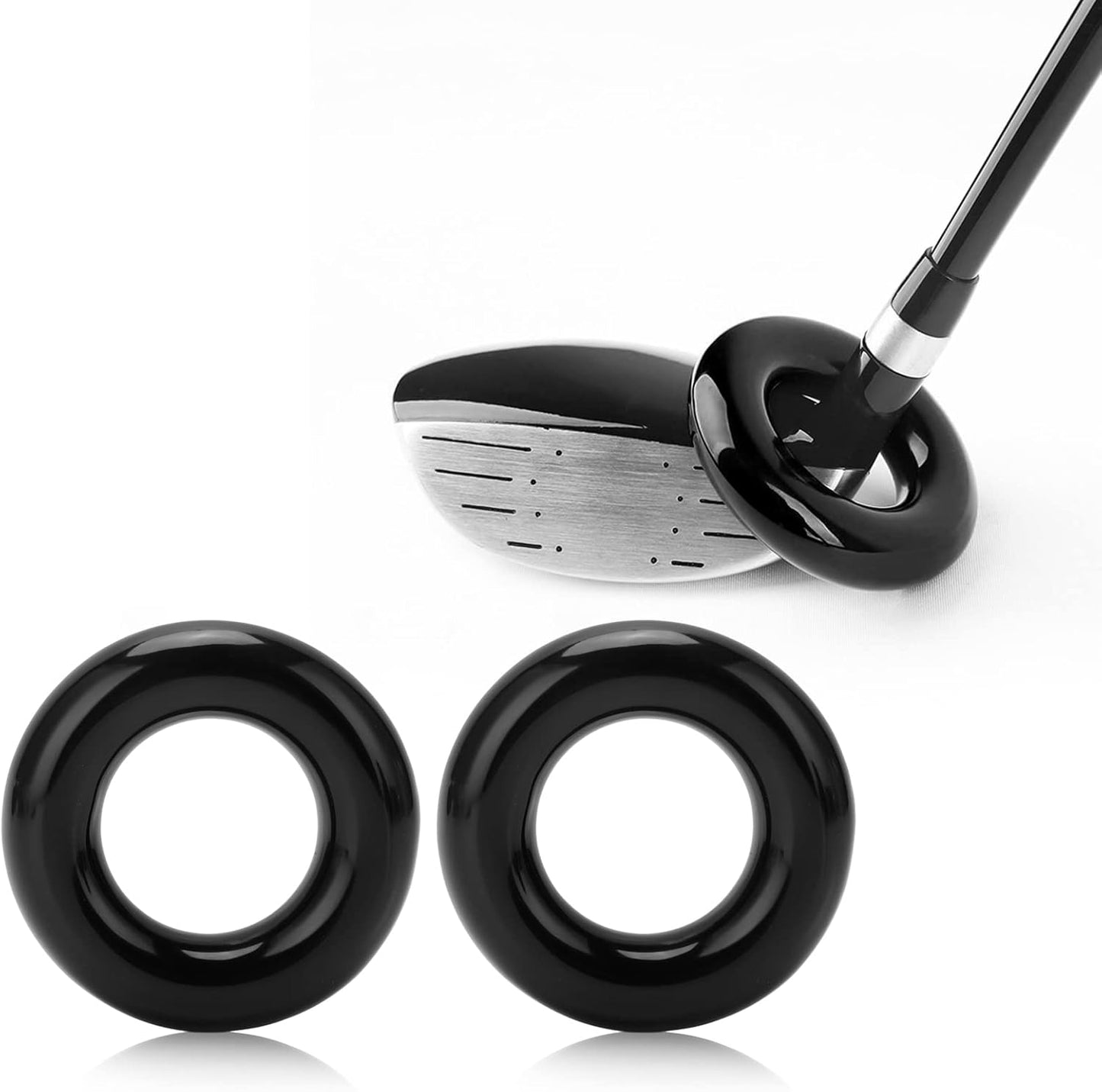 RBRSLALA Golf Swing Trainers Golf Weighted Swing Rings Golf Club Warm-up Weight Rings Practice Weight Rings Golf Swing Instructor Golf Club Weights