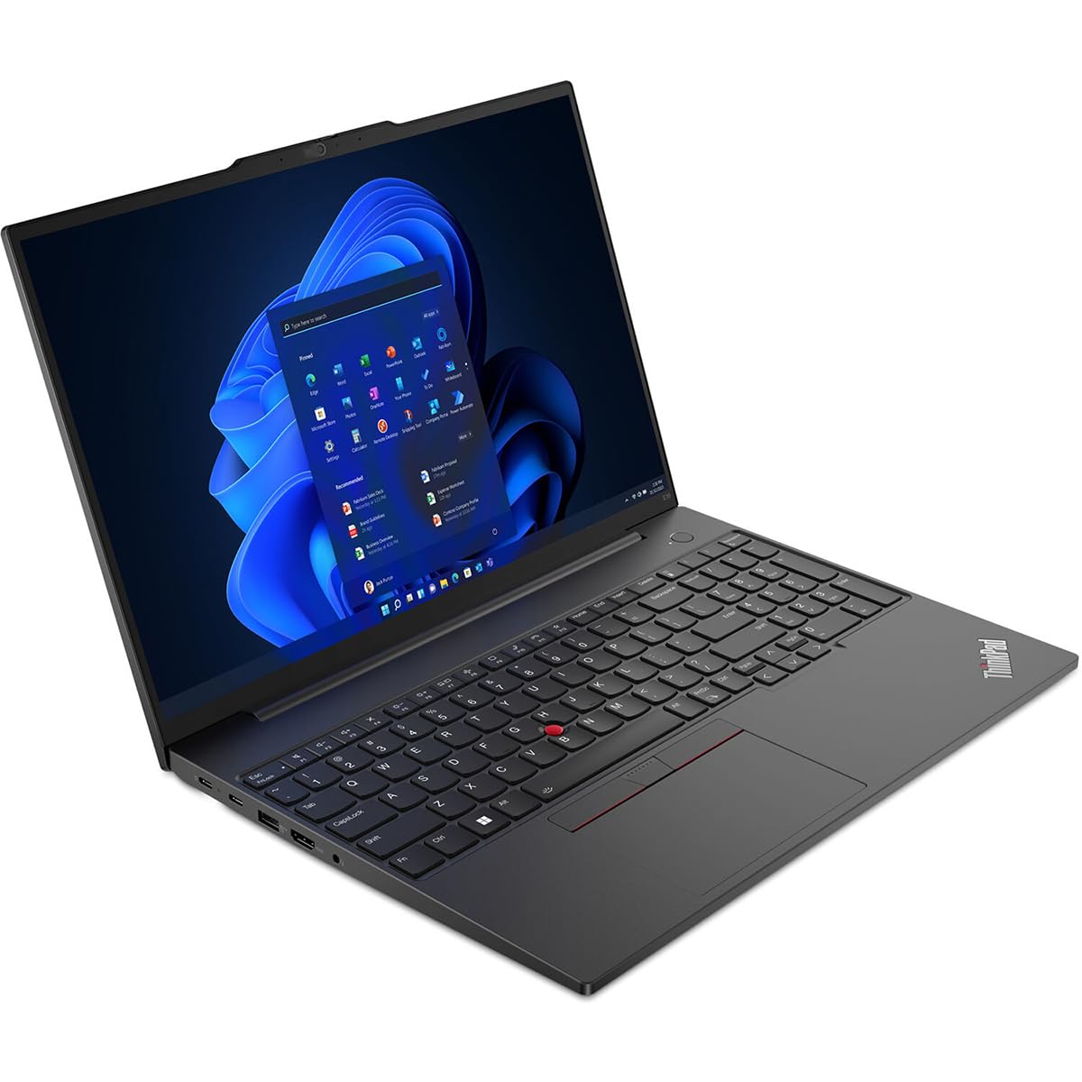 Lenovo Thinkpad E16 Gen 1 21Jt001Pus 16 Notebook - Wuxga - 1920 X 1200 - Amd Ryzen 5 7530U Hexa-Core (6 Core) 2 Ghz - 8 Gb Total