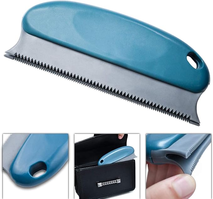 Pet Hair Removal Tool – Reusable Lint Roller for Dogs & Cats – Self-Cleaning Fur Remover Brush - Portable, Multi-Surface Fur Removal Tool - Pet Hair Removal Tool for Car & Home