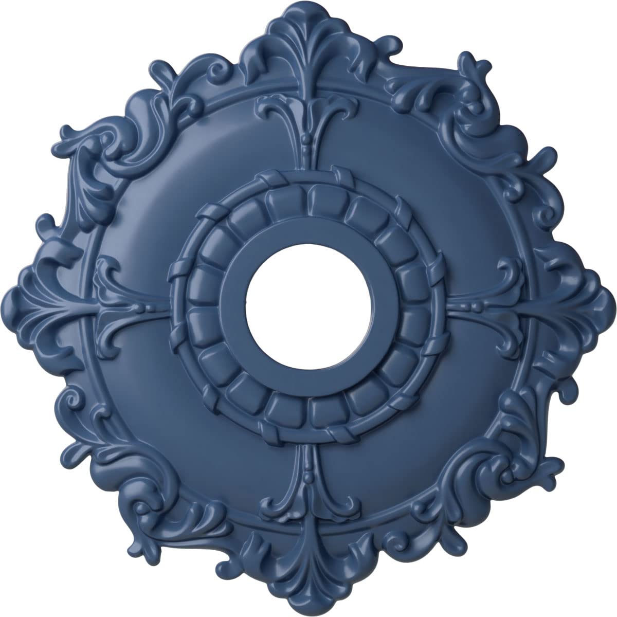 Ekena Millwork Cm18Rlamf Riley Ceiling Medallion, Americana